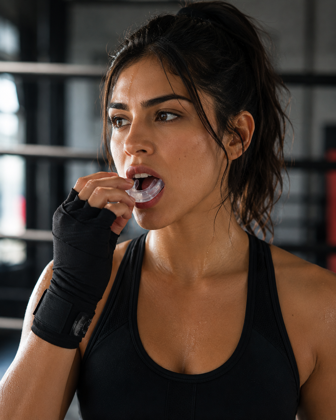 Bucal de Boxeo ADX Transparente Termoformable