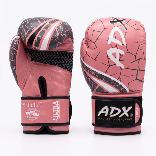 GUANTES DE BOX ROSA TRIBAL